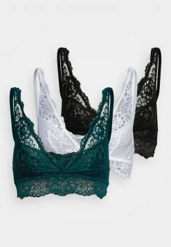 Anna Field 3PP BRALETTE - Top - Teal/black/off-white, Mujer -Anna Field Ventas 2022 3d5fecec5db443f5961cf8848a0cc58a