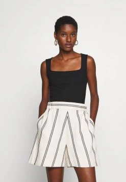 Anna Field Top - Black, Mujer