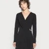 Anna Field LONG SLEEVES RING BUCKLE DRESS - Vestido De Tubo - Black, Mujer -Anna Field Ventas 2022 3e3b86443ab74810b89b0ce12cdef7b9