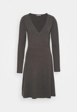 Anna Field Vestido De Punto - Mottled Dark Grey, Mujer -Anna Field Ventas 2022 425376da573243089734eab3a5c15455