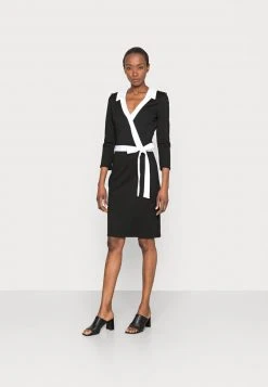 Anna Field Vestido Ligero - Black/white, Mujer