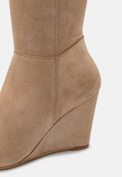 Anna Field LEATHER - Botas De Cuña - Beige, Mujer -Anna Field Ventas 2022 46536c789ede47ff9438531fe09be4dd