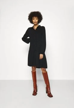 Anna Field Oversized - Vestido Camisero - Black, Mujer -Anna Field Ventas 2022 47b6074dafc64204b0ee93be47666ec6
