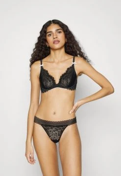 Anna Field 5PP LACE THONG - Tanga - Black, Mujer