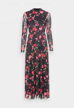 Anna Field MAXI HIGH NECK DRESS - Vestido Largo - Black/orange, Mujer -Anna Field Ventas 2022 4b4f30648e5a400db443d0b57d2fd33f