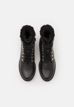 Anna Field LEATHER - Botines Con Cordones - Black, Mujer -Anna Field Ventas 2022 4d8569bb42664db292a867032193f904