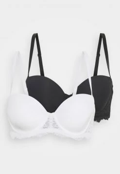 Anna Field 2PP LACE MULTIWAY BRA - Sujetador Con Aros - Black/off-white, Mujer -Anna Field Ventas 2022 4f6108e3d74b430c89214f69a2d94045