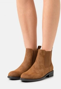 Anna Field Botines - Cognac, Mujer