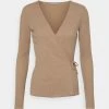 Anna Field Camiseta De Manga Larga - Mottled Beige, Mujer -Anna Field Ventas 2022 5236143c352d4f1c8edea3830a42d45e