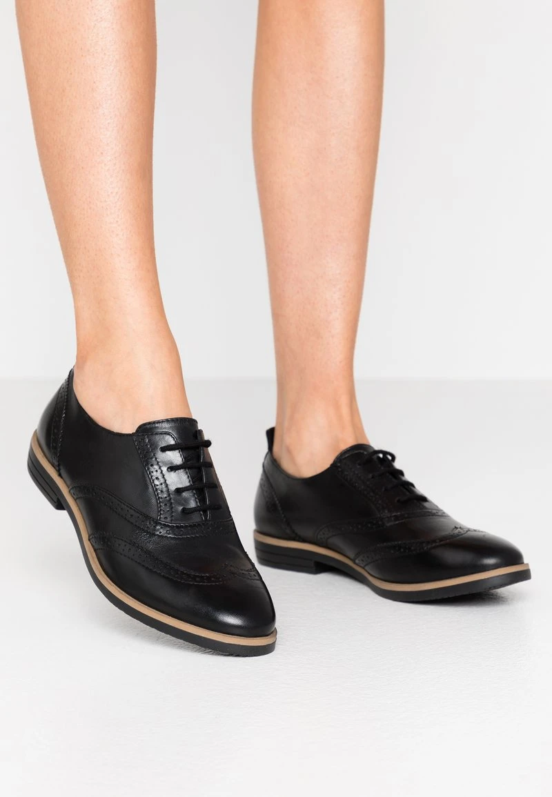 Anna Field LEATHER FLAT SHOES - Zapatos De Vestir - Black, Mujer 3 Anna Field LEATHER FLAT SHOES - Zapatos De Vestir - Black, Mujer