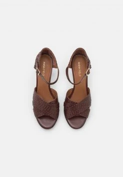 Anna Field LEATHER - Sandalias De Tacón - Brown, Mujer -Anna Field Ventas 2022 52fef40d0acf4fc49c5b06fcf088322b