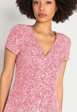 Anna Field Vestido Informal - Coral/white, Mujer -Anna Field Ventas 2022 554e0218cb1240c7967e1854033bdfdb