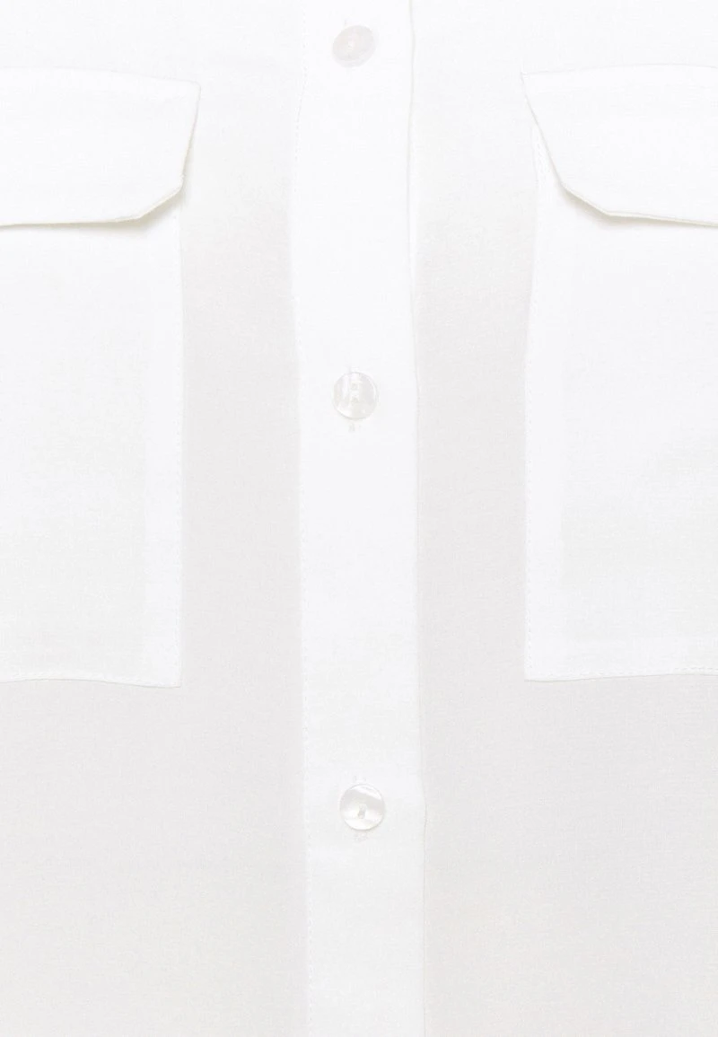 Anna Field Basic Blouse With Front Pockets - Camisa - Offwhite, Mujer 9 Anna Field Basic Blouse With Front Pockets - Camisa - Offwhite, Mujer - Imagen 7