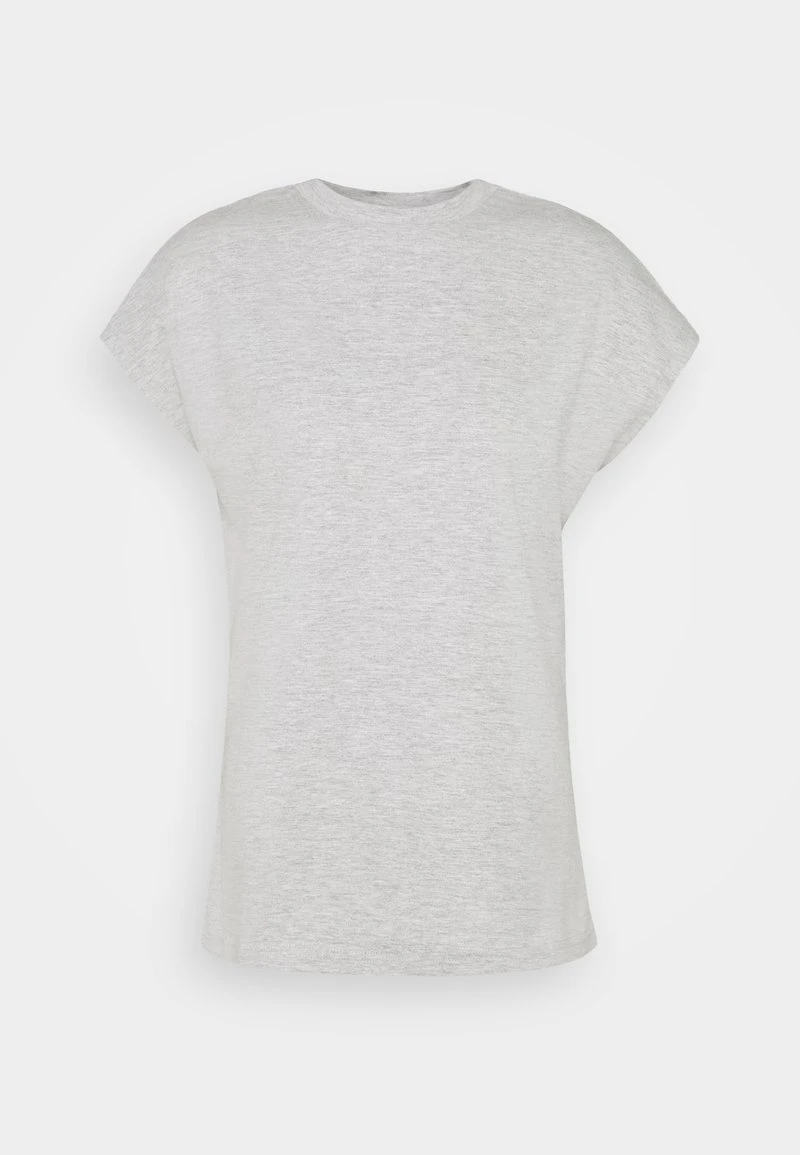Anna Field Camiseta Básica - Mottled Light Grey, Mujer 3 Anna Field Camiseta Básica - Mottled Light Grey, Mujer