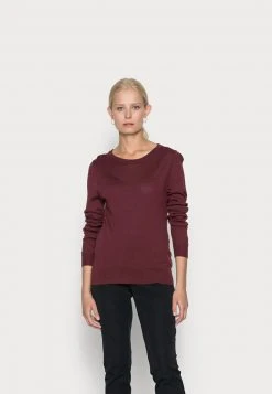 Anna Field MERINO WOOL JUMPER - Jersey De Punto - Bordeaux, Mujer