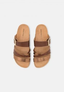 Anna Field Sandalias Planas - Cognac, Mujer -Anna Field Ventas 2022 5b1d1964832b40da8c5e770de54c5b85