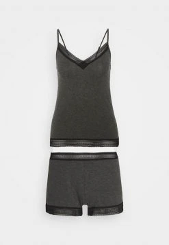 Anna Field CLAIRE FAGOTTING SHORT SET - Pijama - Grey, Mujer -Anna Field Ventas 2022 5b36d6de9f2d4a41bcf782479e2bc80f