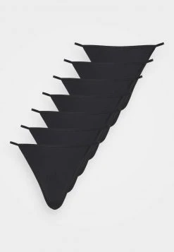 Anna Field 7PP MICRO THONG - Tanga - Black, Mujer