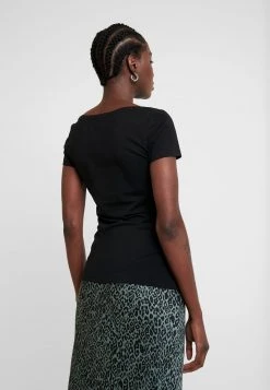 Anna Field 2 PACK - Camiseta Básica - Black, Mujer -Anna Field Ventas 2022 5cc32792f75c4aa993e4e439c508648b