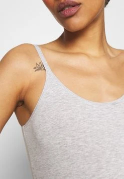 Anna Field 2PP STRING BODY - Body - White/mottled Light Grey, Mujer -Anna Field Ventas 2022 5cf5687d1a344e8e895efe72184c867e