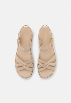 Anna Field LEATHER - Sandalias De Cuña - Beige, Mujer -Anna Field Ventas 2022 5e0952d91e154888be76cdfe1f9a1c60