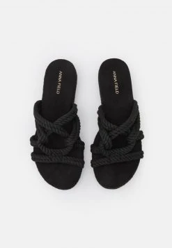 Anna Field Sandalias Planas - Black, Mujer -Anna Field Ventas 2022 5ff1252c23134e9ca1bc8174868c4216