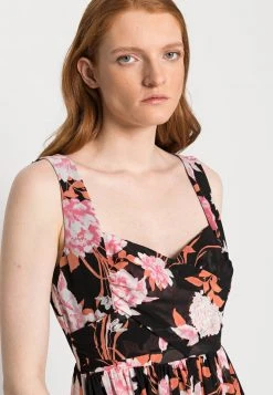 Anna Field Vestido Largo - Black/red/multi Coloured, Mujer -Anna Field Ventas 2022 5ff362dbc165400c88cff4ec8960c7ba