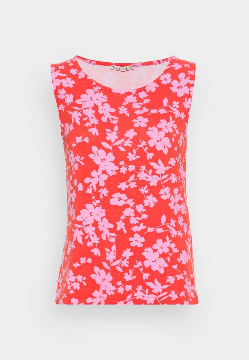 Anna Field Top - Red, Mujer 6 Anna Field Top - Red, Mujer - Imagen 4