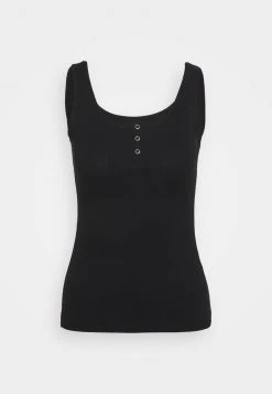 Anna Field Top - Black, Mujer