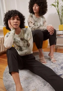 Anna Field Pantalones Chinos - Black, Mujer -Anna Field Ventas 2022 615881f6161844f398e317ca9393c44b