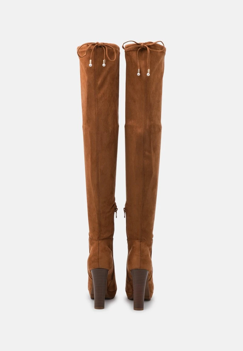 Anna Field Botas Con Plataforma - Cognac, Mujer 6 Anna Field Botas Con Plataforma - Cognac, Mujer - Imagen 4