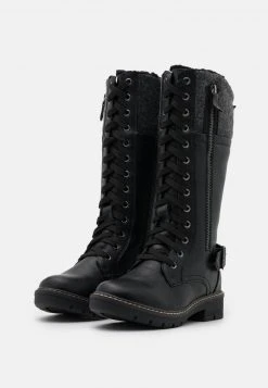 Anna Field WINTER BOOTS - Botas Con Cordones - Black, Mujer -Anna Field Ventas 2022 627fc0cccaf54fc798c2dc23ae8b3b53