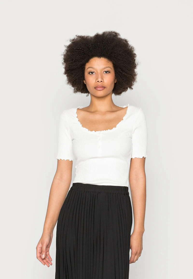 Anna Field Camiseta Básica - White, Mujer 3 Anna Field Camiseta Básica - White, Mujer