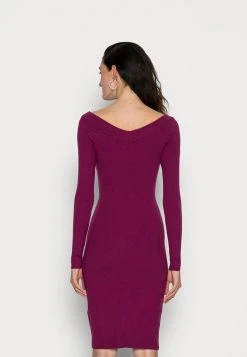 Anna Field Vestido De Punto - Bordeaux, Mujer -Anna Field Ventas 2022 6449f68706334444b2bc39402f1a3d7b