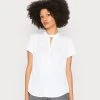 Anna Field Camiseta Básica - White, Mujer -Anna Field Ventas 2022 64d6df38a670487a94c8fa20962a43ae