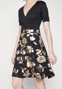 Anna Field Vestido De Cóctel - Black/gold, Mujer -Anna Field Ventas 2022 64e138ed3efc41ce909726f2e4f04a3a