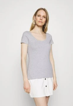 Anna Field 3 PACK - Camiseta Básica - White/mottled Light Grey/light Green, Mujer -Anna Field Ventas 2022 65f71d44ec2243c5b58db5085f902d66