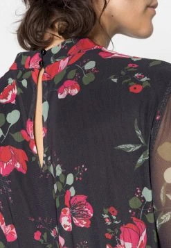 Anna Field MAXI HIGH NECK DRESS - Vestido Largo - Black/orange, Mujer -Anna Field Ventas 2022 690135a29a504a749e39932521bee83f