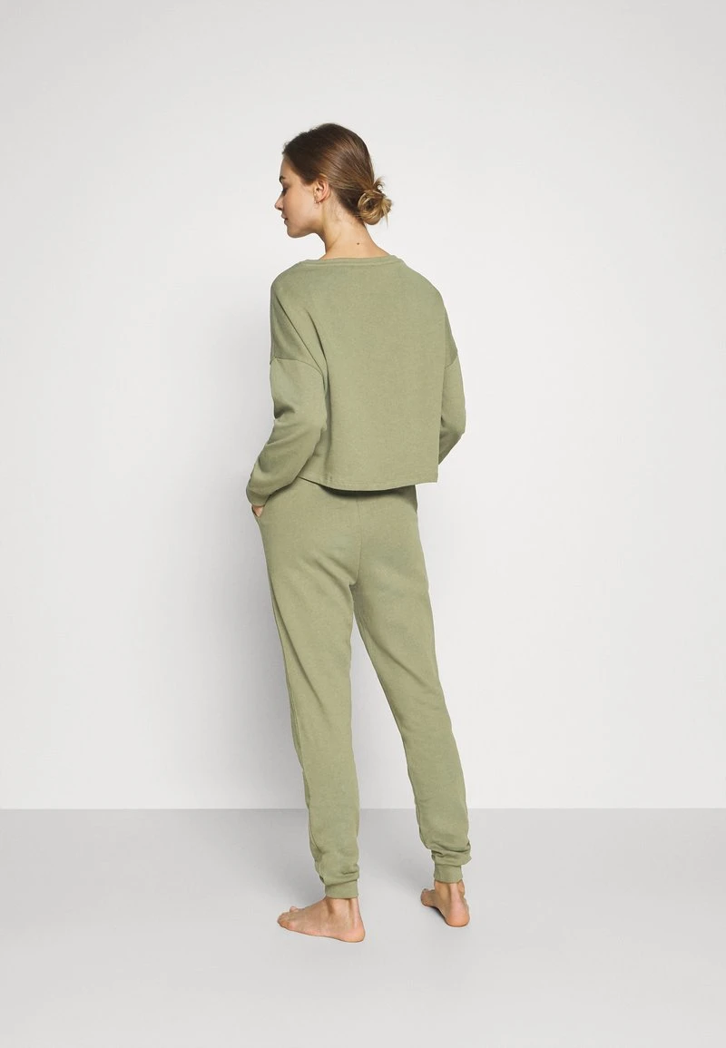 Anna Field Basic Lounge Set - Pijama - Khaki, Mujer 5 Anna Field Basic Lounge Set - Pijama - Khaki, Mujer - Imagen 3