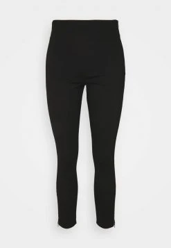 Anna Field Punto Business Legging With Zip Hem - Leggings - Black, Mujer