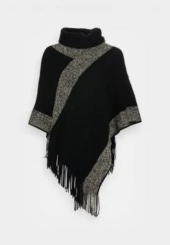 Anna Field Poncho - Black / Gold, Mujer -Anna Field Ventas 2022 6a9c784f019b447da3d2a4d561e50cf9