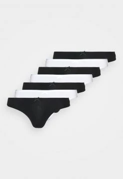 Anna Field GEORGINA 7PP THONG COTTON - Tanga - Black/white, Mujer 12 Anna Field GEORGINA 7PP THONG COTTON - Tanga - Black/white, Mujer -Anna Field Ventas 2022 6aea1dd502964fdd8c8e2e8eed194e69