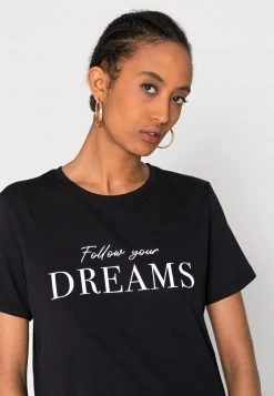 Anna Field Camiseta Estampada - Black, Mujer -Anna Field Ventas 2022 6caec3c3715f4685938cfa6d4aacfe2f