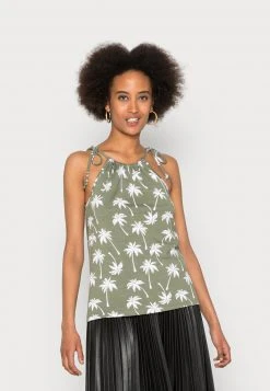 Anna Field Top - Light Green, Mujer