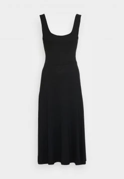 Anna Field WIDE STRAP FIT MIDI DRESS - Vestido Ligero - Black, Mujer -Anna Field Ventas 2022 70a852c3102c439fb635b93671acd015