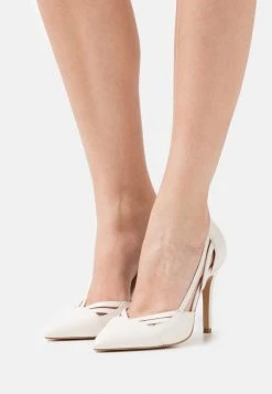 Anna Field LEATHER - Zapatos Altos - Offwhite, Mujer