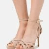 Anna Field LEATHER - Sandalias De Tacón - Beige, Mujer -Anna Field Ventas 2022 726bd490e6f24889b2d29010ef44edde