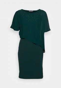 Anna Field Occasion Mini Bodycon Dress With Mesh Short Sleeves - Vestido De Cóctel - Dark Green, Mujer -Anna Field Ventas 2022 73924e162ba14f78b34eed9acbbd7577