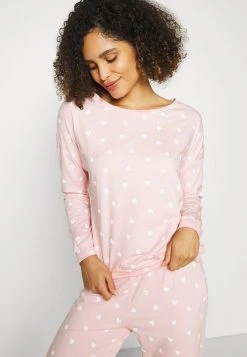 Anna Field MINI HEART PJ SET - Pijama - Pink, Mujer -Anna Field Ventas 2022 73a7c3bff4a64bcdbb18b972eda8657b