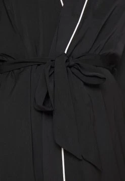 Anna Field AMANDA SATIN DRESSING GOWN - Albornoz - Black, Mujer -Anna Field Ventas 2022 76ccbeb28855490c87e470ed3917648a